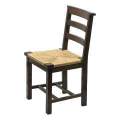 Traditional Church Chair side-view